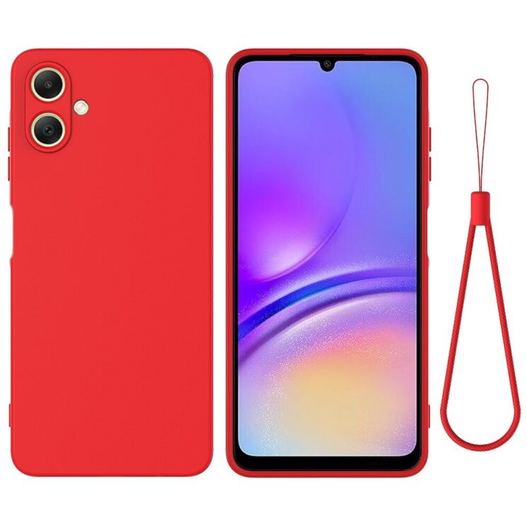 Защитный чехол Deexe Silicone Case для Samsung Galaxy A06 (A065) - Red: фото 1 из 8