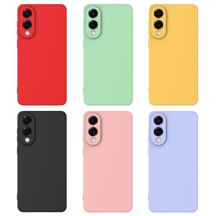 Защитный чехол Deexe Silicone Case для Samsung Galaxy S25 Edge (S937) - Pink: фото 9 из 9