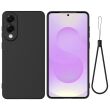 Защитный чехол Deexe Silicone Case для Samsung Galaxy S25 Edge (S937) - Black (377511B)
