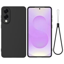 Защитный чехол Deexe Silicone Case для Samsung Galaxy S25 Edge (S937) - Black: фото 1 из 9