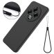 Защитный чехол Deexe Silicone Case для TECNO Spark 30 - Black (370408B). Фото 2 из 8