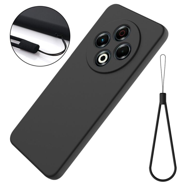 Защитный чехол Deexe Silicone Case для TECNO Spark 30 - Black: фото 2 из 8