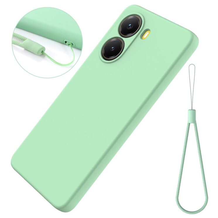 Защитный чехол Deexe Silicone Case для Xiaomi Poco X7 Pro - Black: фото 7 из 9