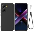 Защитный чехол Deexe Silicone Case для Xiaomi Poco X7 Pro - Black (371755B)