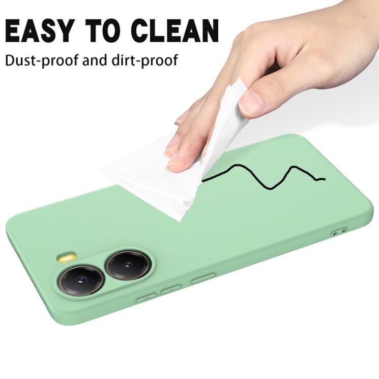 Защитный чехол Deexe Silicone Case для Xiaomi Poco X7 Pro - Black: фото 8 из 9
