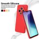Защитный чехол Deexe Silicone Case для Xiaomi Redmi 14C / Redmi A4 5G / Poco C75 - Red (366051R). Фото 3 из 8