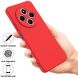 Защитный чехол Deexe Silicone Case для Xiaomi Redmi 14C / Redmi A4 5G / Poco C75 - Red (366051R). Фото 2 из 8