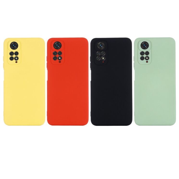Защитный чехол Deexe Silicone Case для Xiaomi Redmi Note 11 Pro Global (4G/5G) / 11E Pro - Yellow: фото 7 из 11