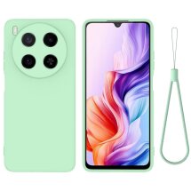 Силиконовый (TPU) чехол Deexe Silicone Case для ZTE Blade V70 Max - Green: фото 1 из 9