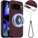 Захисний чохол Deexe Silicone Case with MagSafe для Google Pixel 10 Pro XL - Wine Red (384707WR). Фото 1 з 9