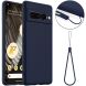 Защитный чехол Deexe Silicone Case with MagSafe для Google Pixel 7 Pro - Dark Blue (308268DB). Фото 1 из 9
