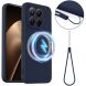 Захисний чохол Deexe Silicone Case with MagSafe для Xiaomi 17T Pro - Dark Blue (422334DB). Фото 1 з 9