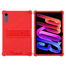 Захисний чохол Deexe Silicone Kickstand для Lenovo Idea Tab Pro Gen 2 - Red: фото 1 з 18