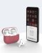 Захисний чохол Deexe Simple Style для Apple AirPods Pro - Red (263207R). Фото 3 з 10