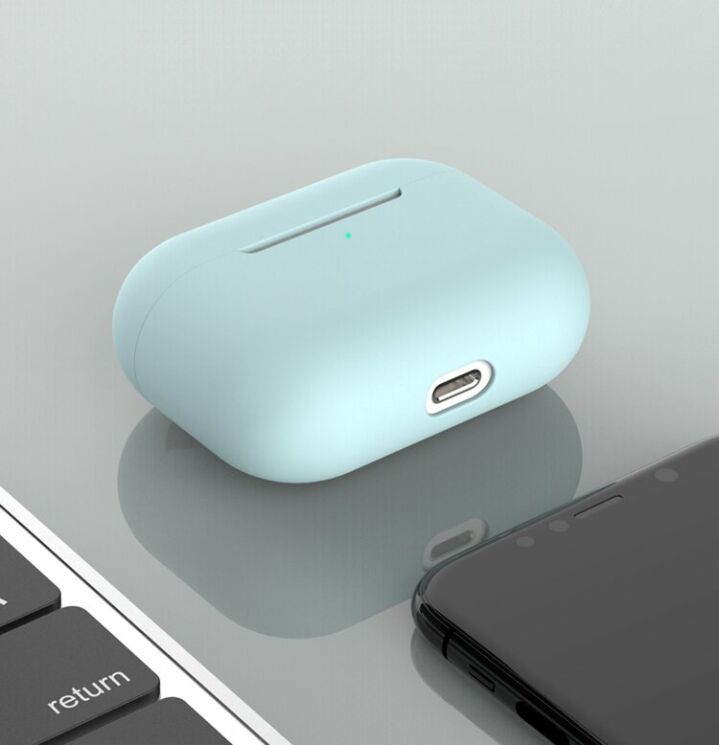 Захисний чохол Deexe Simple Style для Apple AirPods Pro - Red: фото 7 з 10