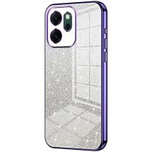 Захисний чохол Deexe Sparkles Cover для OPPO Reno 14 F/FS - Purple: фото 1 з 7