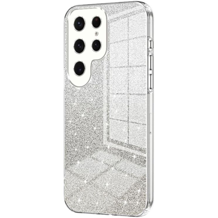 Защитный чехол Deexe Sparkles Cover для Samsung Galaxy S23 Ultra (S918) - Transparent: фото 1 из 7