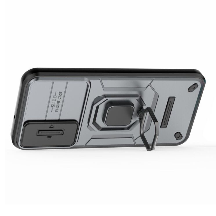 Захисний чохол Deexe Stellar Shield для Samsung Galaxy A24 (A245) - Grey: фото 3 з 9