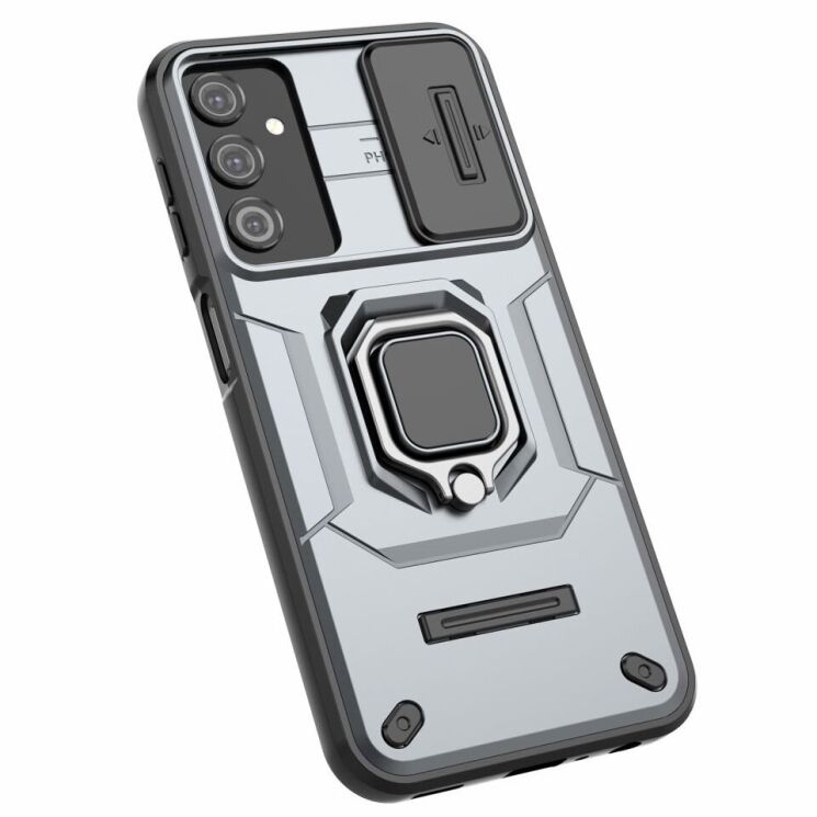 Захисний чохол Deexe Stellar Shield для Samsung Galaxy A24 (A245) - Grey: фото 2 з 9