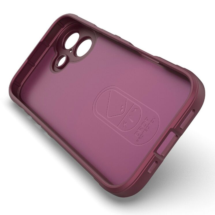 Захисний чохол Deexe Terra Case для Apple iPhone 17 - Wine Red: фото 3 з 6