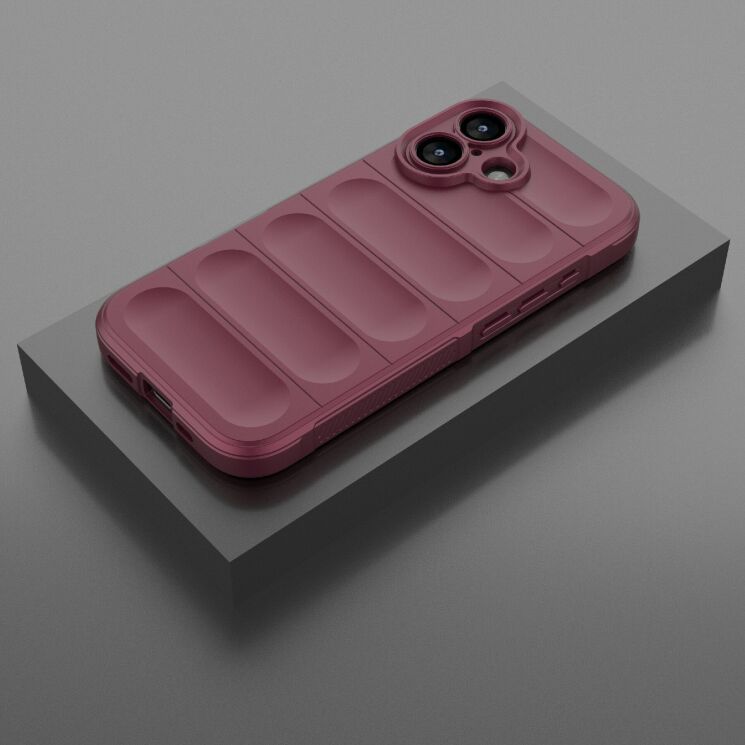 Захисний чохол Deexe Terra Case для Apple iPhone 17 - Wine Red: фото 4 з 6