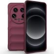 Защитный чехол Deexe Terra Case для Xiaomi 14 Ultra - Wine Red (349817WR)
