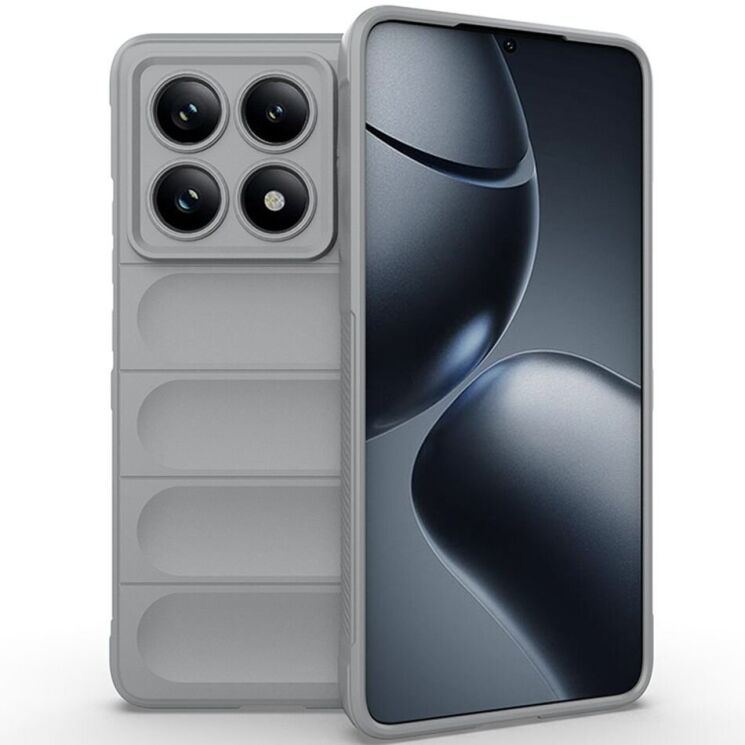 Защитный чехол Deexe Terra Case для Xiaomi 14T Pro - Light Grey: фото 1 из 6