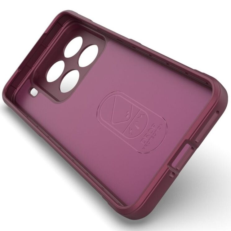 Захисний чохол Deexe Terra Case для Xiaomi 15 Pro - Wine Red: фото 3 з 6