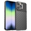 Защитный чехол Deexe Thunder Series для Apple iPhone 14 Pro Max - Black (301209B)
