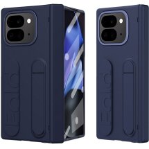Защитный чехол Deexe Wristband Case для Google Pixel 9 Pro Fold - Blue: фото 1 из 13