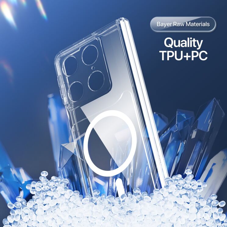 Защитный чехол DUX DUCIS Clin Series MagSafe (FF) для Motorola Razr Fold - Clear: фото 8 из 13