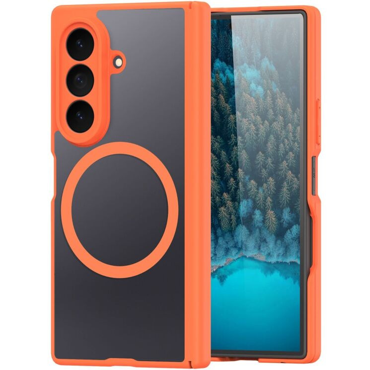 Захисний чохол Dux Ducis Expn Series Magnetic (FF) для Samsung Galaxy Fold 8 Ultra - Orange (424001O) Захисний чохол Dux Ducis Expn Series Magnetic (FF) для Samsung Galaxy Fold 8 Ultra - Orange: фото 1 з 12
