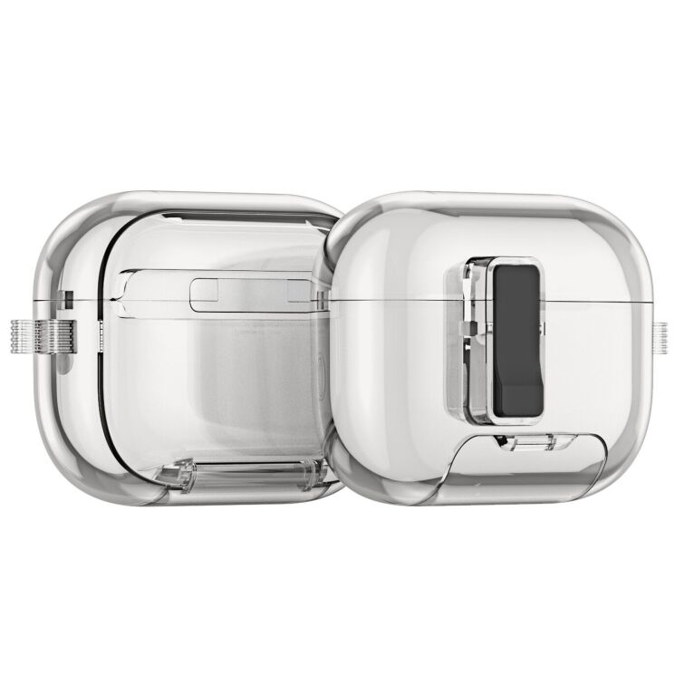 Защитный чехол DUX DUCIS PECR Series для AirPods Pro 3 - Grey (390121H) Защитный чехол DUX DUCIS PECR Series для AirPods Pro 3 - Grey: фото 2 из 13