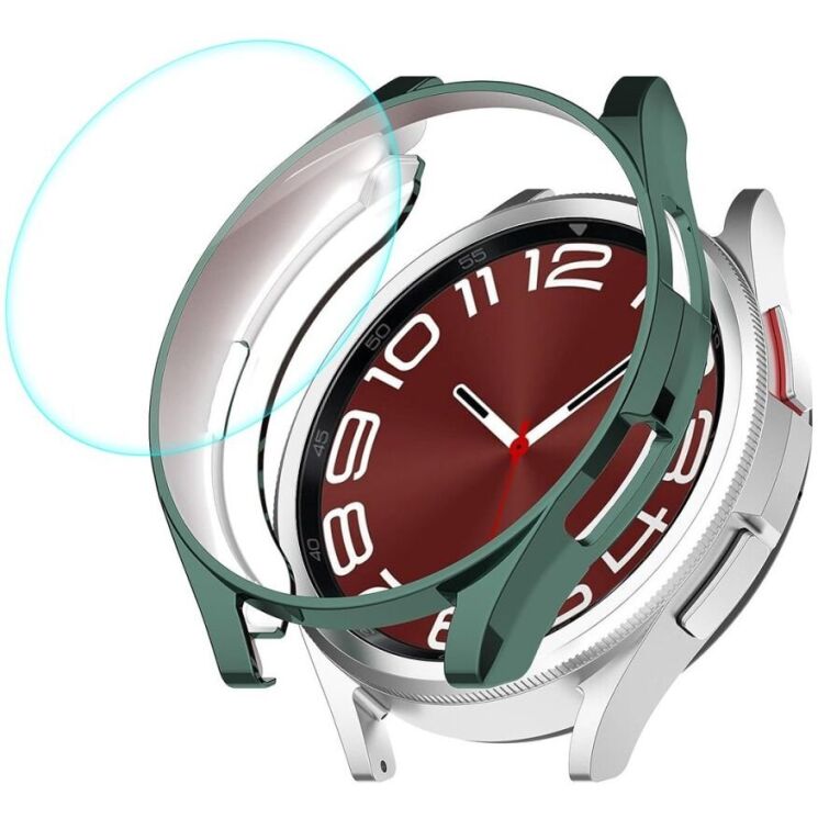 Захисний чохол Enkay Protective Case для Samsung Galaxy Watch 6 Classic (47mm) - Blackish Green: фото 1 з 7