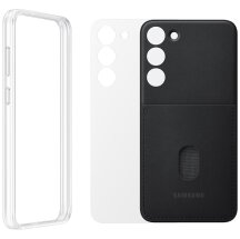 Защитный чехол Frame Case для Samsung Galaxy S23 Plus (S916) EF-MS916CBEGRU - Black: фото 1 из 5