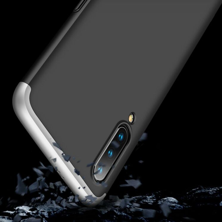 Защитный чехол GKK Double Dip Case для Xiaomi Mi 9 - Black / Silver (225149BF) Защитный чехол GKK Double Dip Case для Xiaomi Mi 9 - Black / Silver: фото 6 из 13