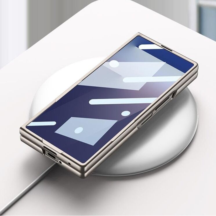 Защитный чехол GKK Wristband Case (FF) для Samsung Galaxy Fold 7 - Silver: фото 7 из 9
