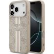 Защитный чехол Guess 4G Printed Stripes MagSafe для iPhone 17 Pro (GUHMP17LP4RPSP) - Pink (403262P)