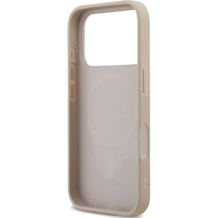 Защитный чехол Guess 4G Printed Stripes MagSafe для iPhone 17 Pro (GUHMP17LP4RPSP) - Pink: фото 7 из 9