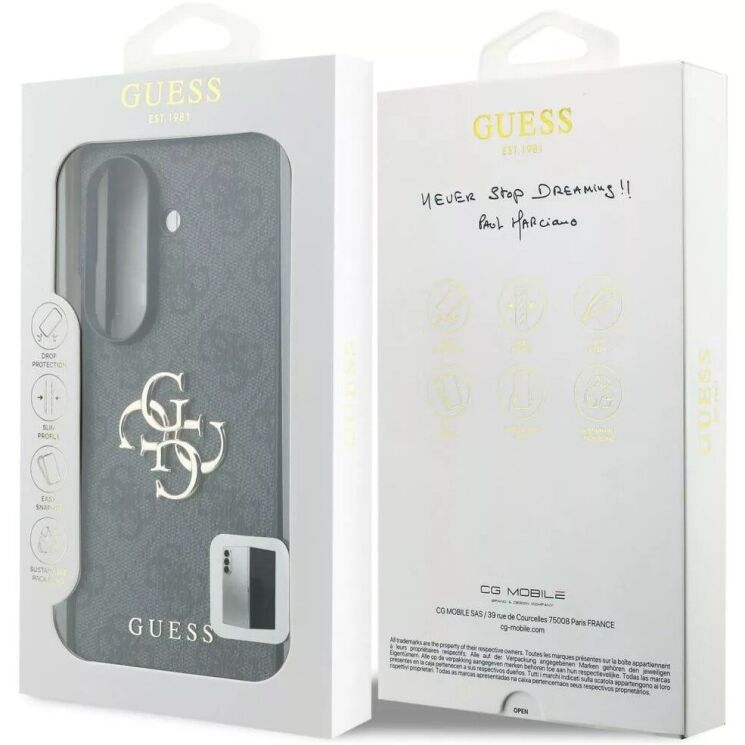 Защитный чехол Guess Big 4G Logo для Samsung Galaxy Fold 8 Ultra (GUHCZFD84GMGGR) - Black (424100B) Защитный чехол Guess Big 4G Logo для Samsung Galaxy Fold 8 Ultra (GUHCZFD84GMGGR) - Black: фото 7 из 7
