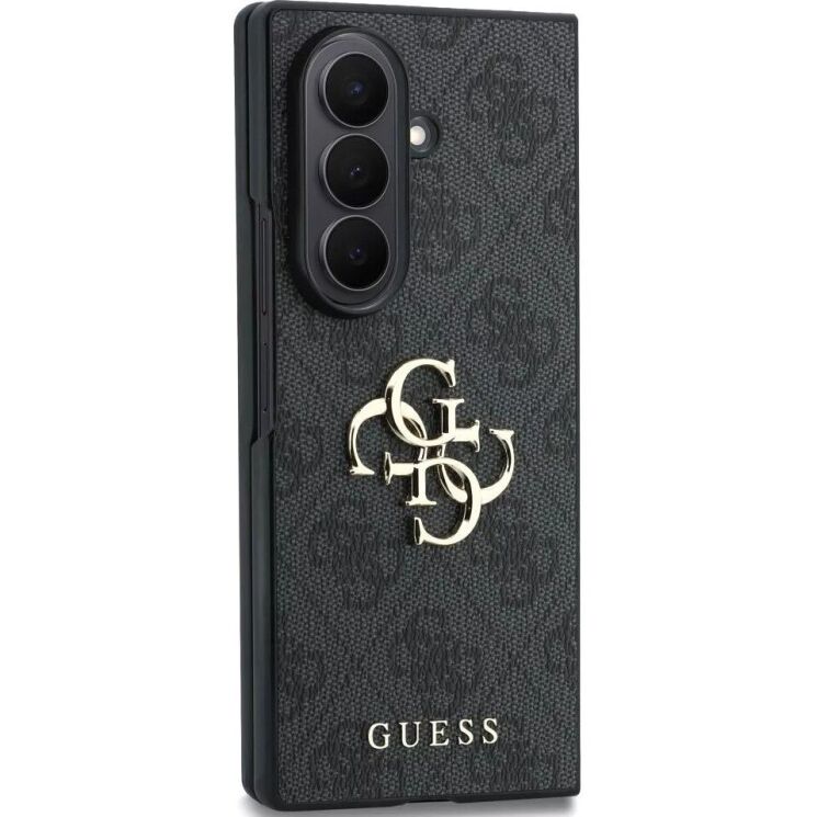 Защитный чехол Guess Big 4G Logo для Samsung Galaxy Fold 8 Ultra (GUHCZFD84GMGGR) - Black (424100B) Защитный чехол Guess Big 4G Logo для Samsung Galaxy Fold 8 Ultra (GUHCZFD84GMGGR) - Black: фото 3 из 7