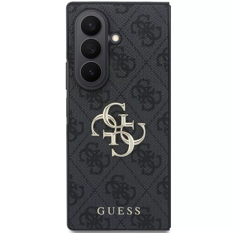 Защитный чехол Guess Big 4G Logo для Samsung Galaxy Fold 8 Ultra (GUHCZFD84GMGGR) - Black (424100B) Защитный чехол Guess Big 4G Logo для Samsung Galaxy Fold 8 Ultra (GUHCZFD84GMGGR) - Black: фото 2 из 7