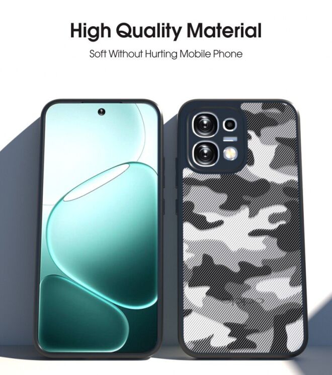 Захисний чохол IBMRS Military для OPPO A6 Pro - Grid Camouflage: фото 3 з 7
