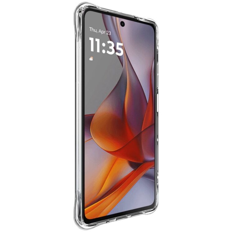Защитный чехол IMAK Airbag MAX Case для Motorola Moto G75 - Transparent: фото 2 из 9