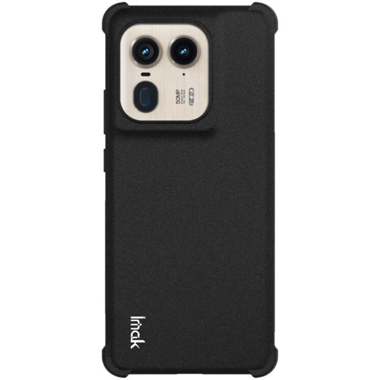 Защитный чехол IMAK Airbag Sand Case для Motorola Edge 50 Ultra - Black: фото 2 из 10