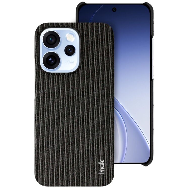 Защитный чехол IMAK Fabric Case для OPPO Reno 15 Pro - Black: фото 1 из 5