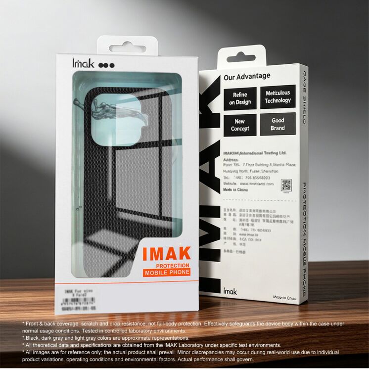 Защитный чехол IMAK Fabric Case для Xiaomi Redmi Note 17 (4G/5G) - Black (430036B) Защитный чехол IMAK Fabric Case для Xiaomi Redmi Note 17 (4G/5G) - Black: фото 10 из 10