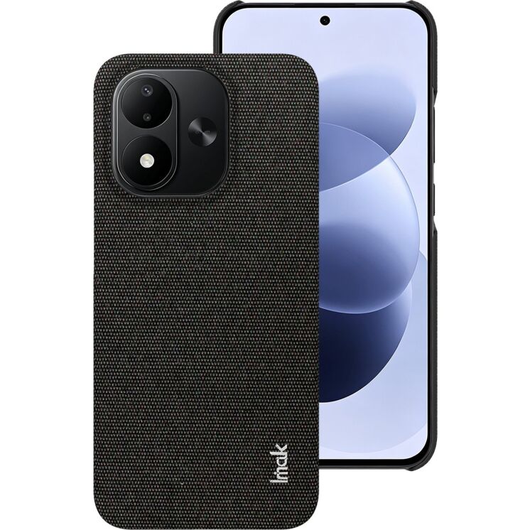 Защитный чехол IMAK Fabric Case для Xiaomi Redmi Note 17 (4G/5G) - Black (430036B) Защитный чехол IMAK Fabric Case для Xiaomi Redmi Note 17 (4G/5G) - Black: фото 2 из 10