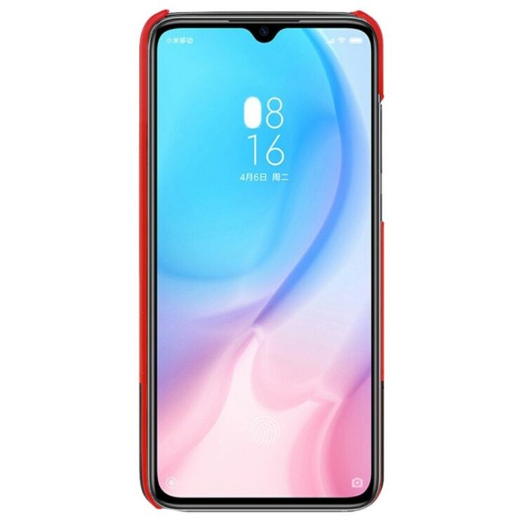 Захисний чохол IMAK Leather Series для Xiaomi Mi 9 Lite / Mi CC9 - Red / Black: фото 4 з 14