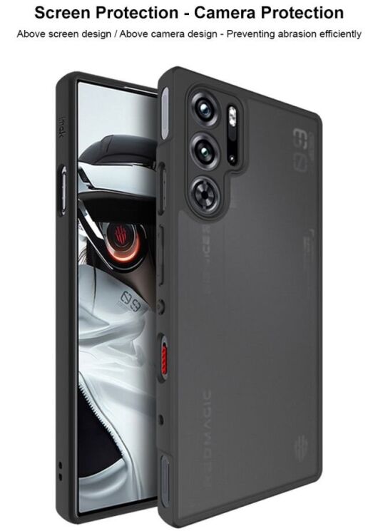 Защитный чехол IMAK UX-9B Series для ZTE Nubia Red Magic 5G - Black: фото 9 из 12